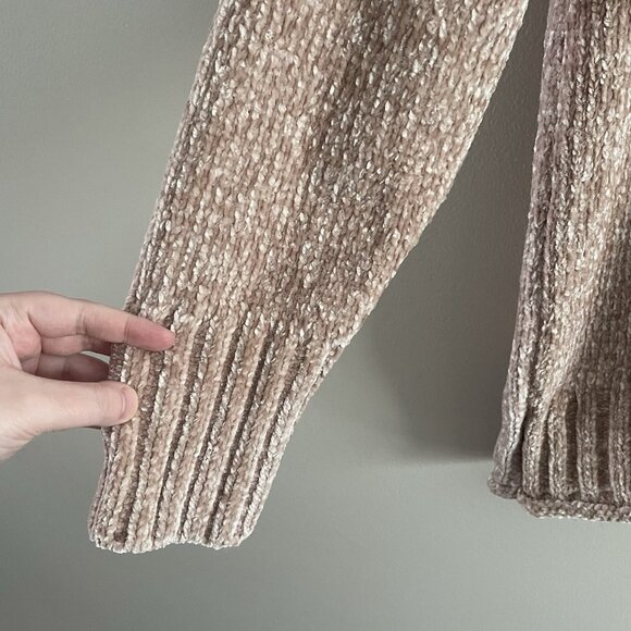 Cynthia Rowley Tan Crew Neck Sweater - Picture 3 of 9